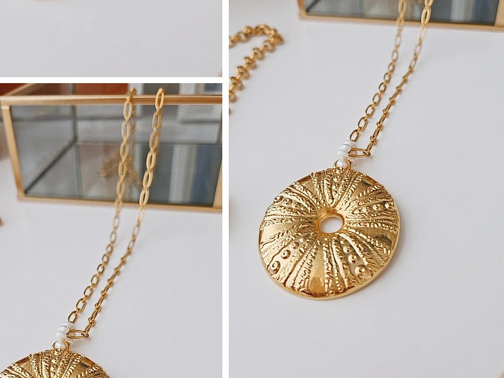 Chain with Pendant Sea Urchin