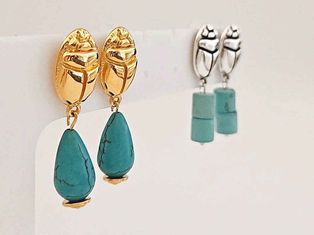 Scarab Earring