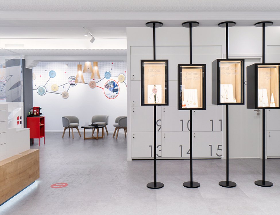 Our showroom in the center of Athens