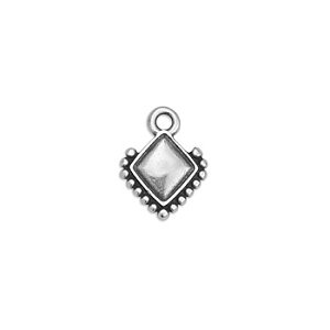 Rhombus motif mini with grains pendant