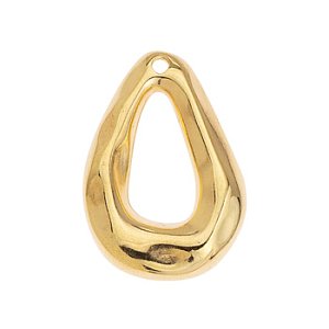 Motif triangular organic part 1 of toggle clasp