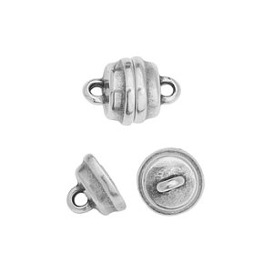 Κούμπωμα μαγνητικό 9mm  με κρικάκια