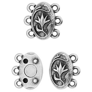 Μαγνητικό κούμπωμα με κρικάκια