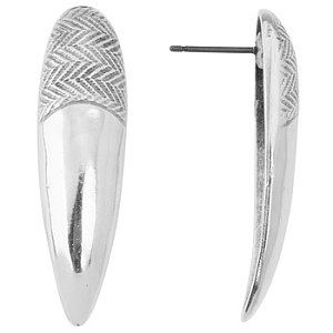 Talon earring with titanium pin