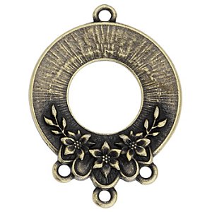 Ενωτικό στρογγυλό με λουλούδια