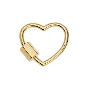 Ορειχάλκινο κούμπωμα λουκέτο καρδιά