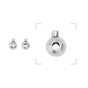 Brass round crimp bead 3.2mm Φ1.1mm