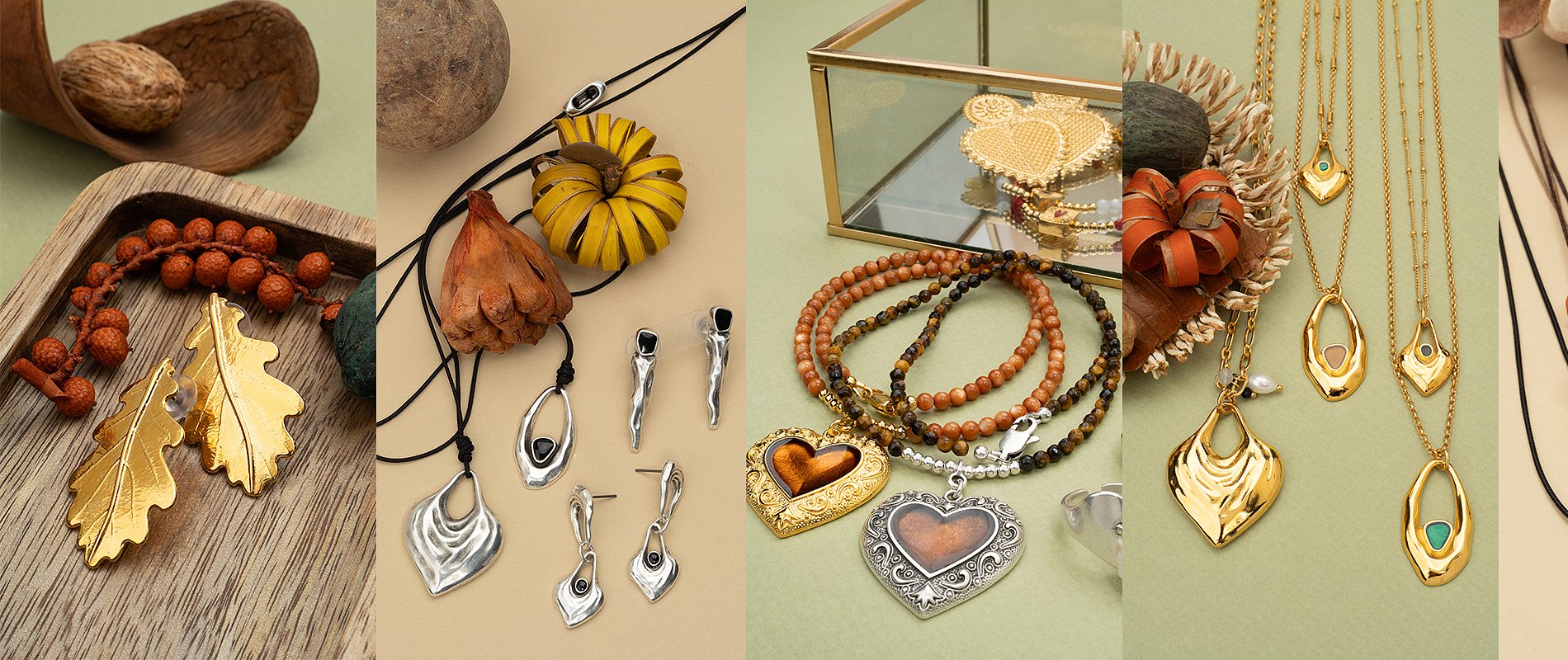 oversized organic shaped charms for jewelry professionals