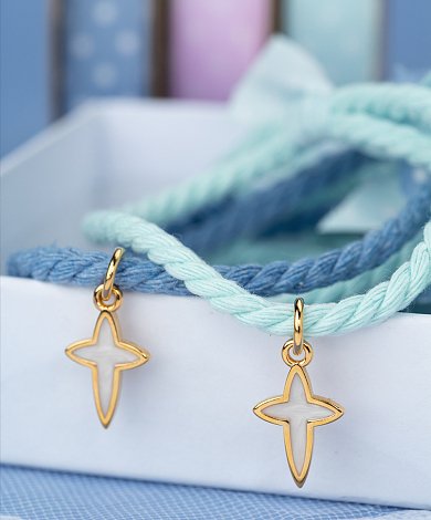 επιχρυσωμένα charms για μαρτυρικά βάπτισης - σταυροί, μάτια, καρδιές - χονδρική components μαρτυρικών