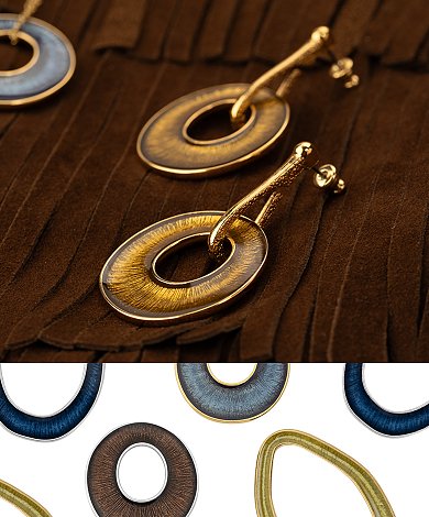 Get Inspired - Enamel Circles & Ovals