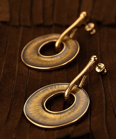 Enamel Circles & Ovals